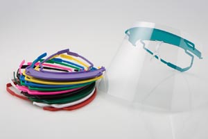 Tidishield Assemble 'N Go™ Faceshield Lense Refill, Clear, 13" x 7"