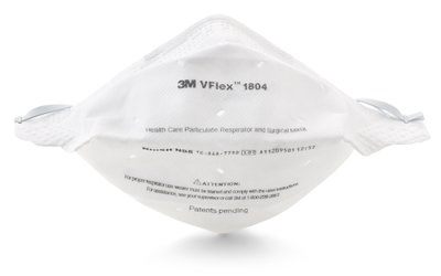 3M™ N95 Vflex™ Particulate Respirator, Disposable /CS