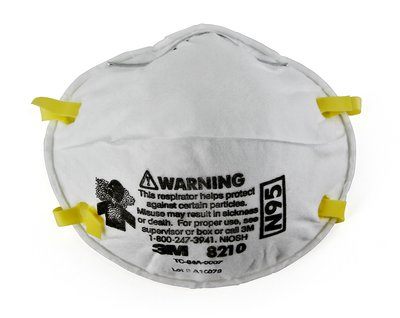 3M™ Occupational N95 Particulate Respirator, Staple Free Attachment
