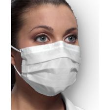 Crosstex Ultra Sensitive Earloop Mask, White, Latex Free (LF)
