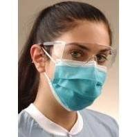 Crosstex Isofluid® Earloop Mask, Latex Free (LF), Blue