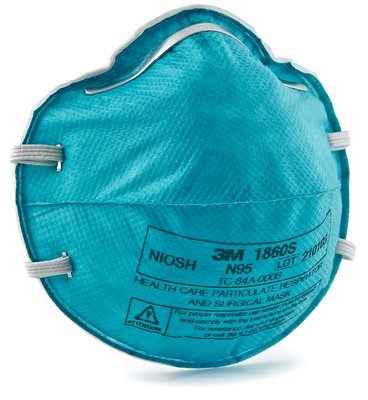 3M™ N95 Small Particulate Respirator Mask Cone Molded