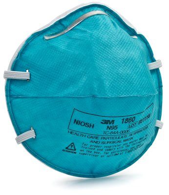 3M™ N95 Regular Particulate Respirator Mask Cone Molded