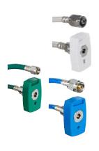 Oxygen Chemetron Female Coupler X DISS Nut 3ft