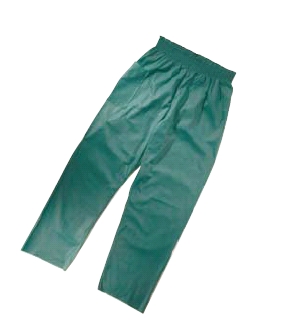 Molnlycke Barrier® Woman's Elastic Waist Pants, Slate Green, Medium