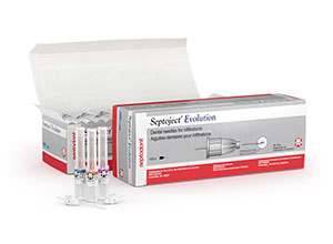 Septodont Septoject Evolution Needles/30G X-Short, 9mm