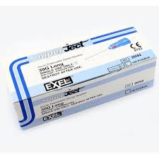 Exel Dental Needles/Dental Needle, 30G Long (32mm)
