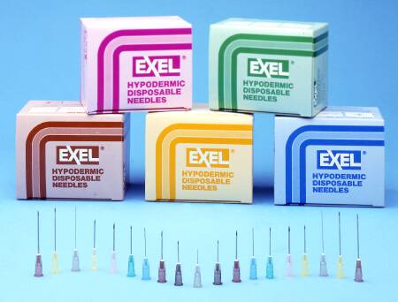 Exel Hypodermic Needles/21G x 1"
