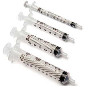 BD Oral Syringe System/Clear, 1mL, Tip Cap
