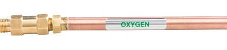 Belmed Risers with Check Valves - Oxygen