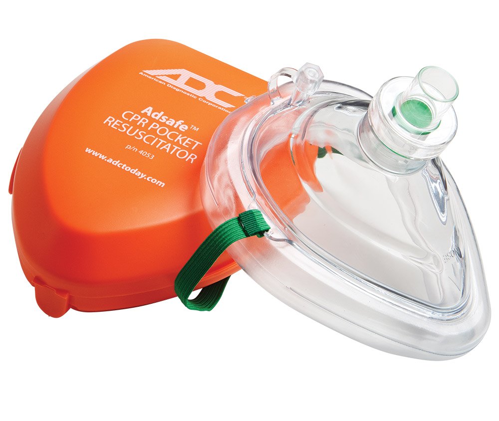 ADC Adsafe CPR Pocket Resuscitator In Case (Canada)