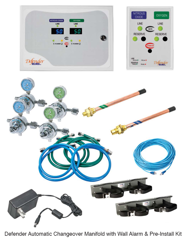 Belmed Defender Automatic Changeover Manifold