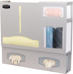 Bowman Protection Organizer, Wall Mounting, Quartz