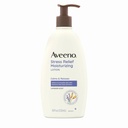 Johnson & Johnson Aveeno 18 fl oz Lavender Stress Relief Moisturizing Lotion, 12/Case