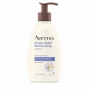 Johnson & Johnson Aveeno 12 fl oz Lavender Stress Relief Moisturizing Lotion, 12/Case