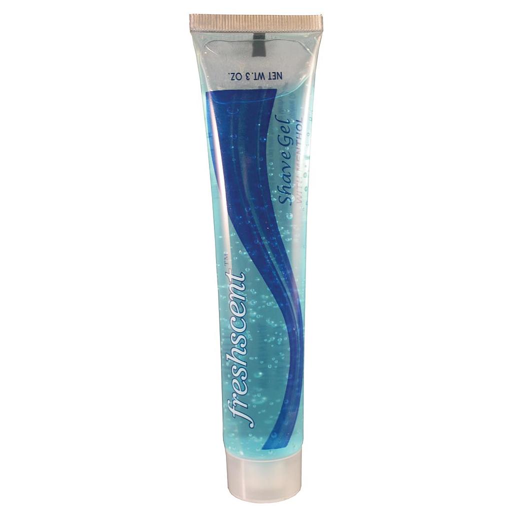 New World Imports Freshscent Shave Gel, 3 oz Tube
