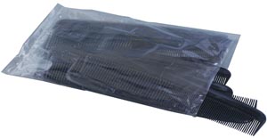 New World Imports Comb, 7" Black, 12/bg