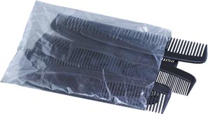 New World Imports Comb, 5" Black, 12/bg
