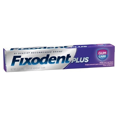Fixodent Denture Cream, Gum Care, 2.0 oz