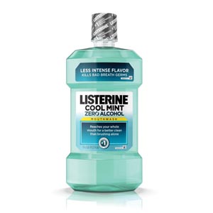 Listerine® Zero™ Mouthwash, Clean Mint, 1.5 Liter