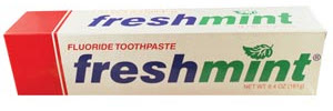 New World Imports Freshmint® Anticavity Fluoride Toothpaste, 6.4 oz, Individually Boxed