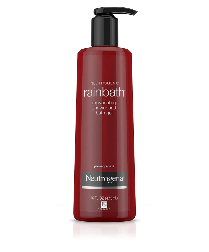 Johnson & Johnson Neutrogena 16 fl oz Rainbath Pomegranate Refreshing Shower and Bath Gel, 12/Case