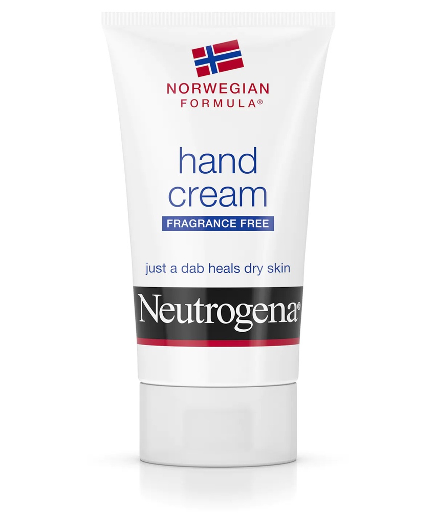Johnson & Johnson Neutrogena 2 oz Fragrance Free Norwegian Formula Hand Cream, 24/Case