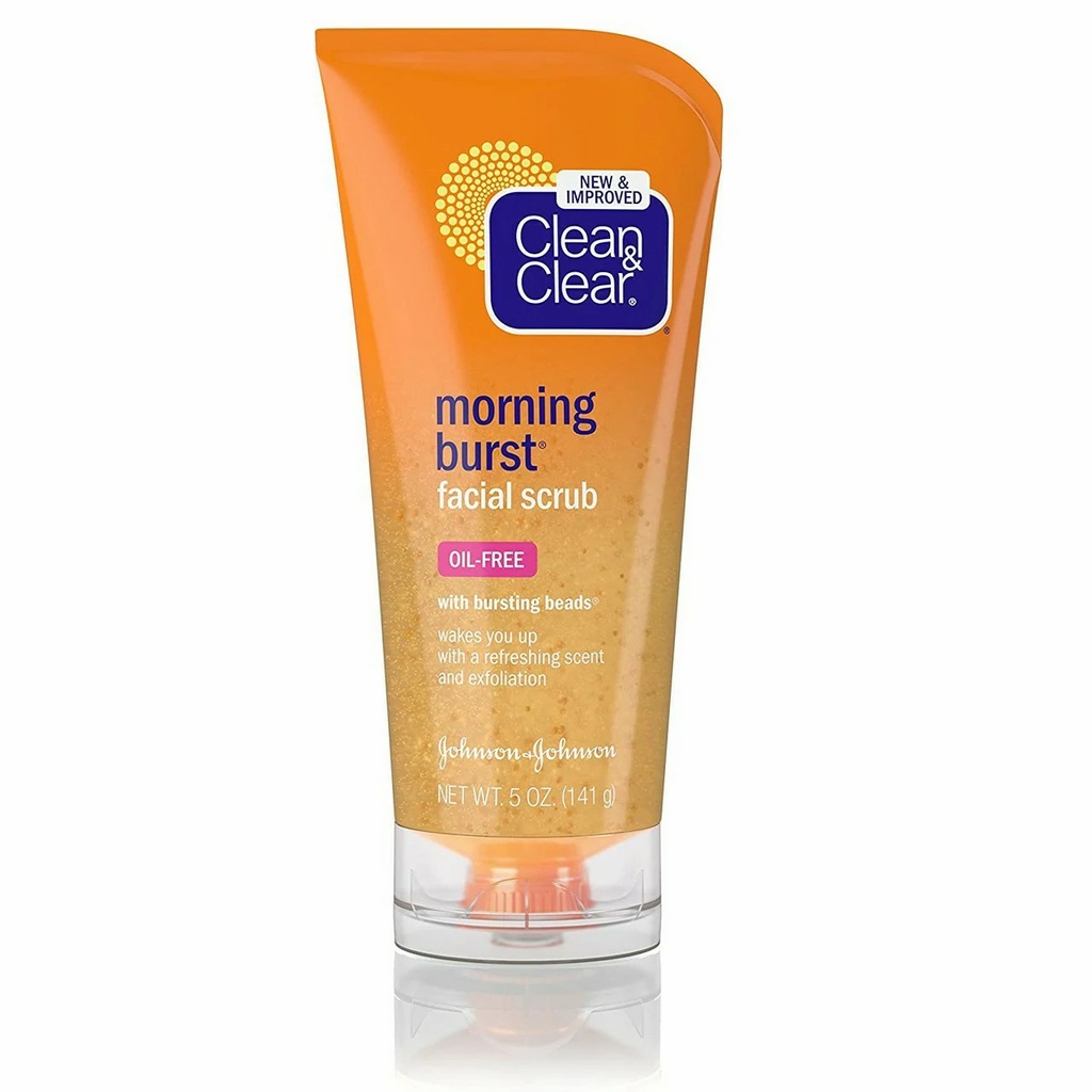 Johnson & Johnson Clean & Clear 5 oz Morning Burst Facial Scrub, 24/Case