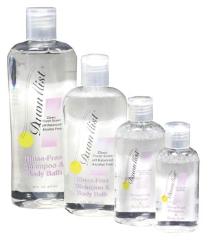 Dukal Dawnmist Shampoo & Body Wash, 4 oz Bottle with Dispensing Cap
