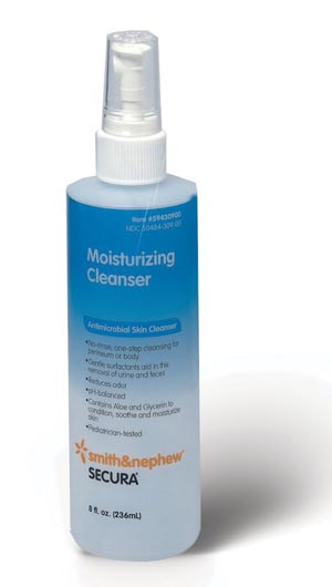 Smith & Nephew Secura™ Moisturizing Cleanser, 8 oz Bottle