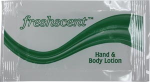 New World Imports Freshscent™ Hand & Body Lotion, 0.25 oz packet
