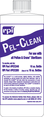 RPI Pel-Clean Sterilizer Cleaner
