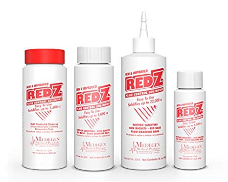 Medegen Solidifiers/Red-Z Single Dose Bottle, 75/cs