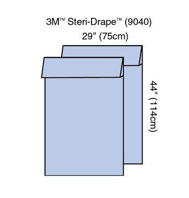 3M™ Surgical Steri-Drape™ Extremity Cover (Pair), 29" x 44"