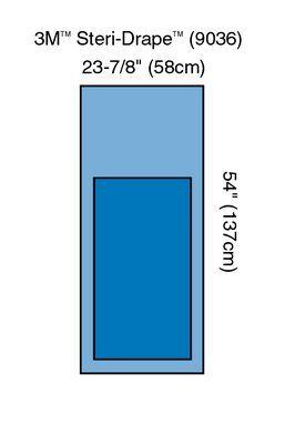 3M™ Surgical Steri-Drape™ Mayo Stand Cover, 23" x 54