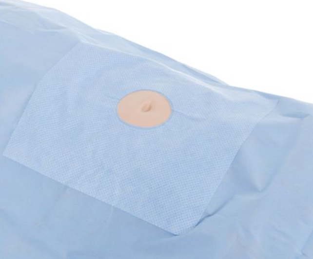 Halyard Minor Procedure Fenstrated Drape, 76in x 124in