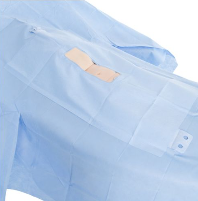 Halyard Drapes, Laparotomy Drape with Incise, Sterile, 100" x 72" x 124"