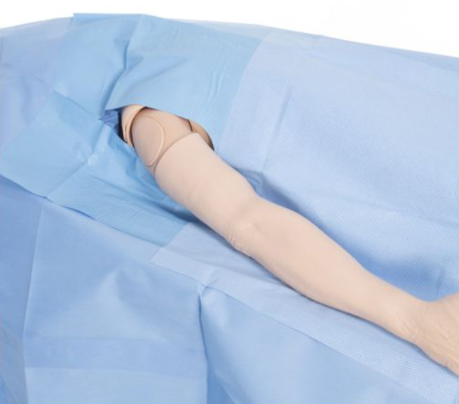 Halyard Drapes, Body Split Drape, 88" x 116", Sterile