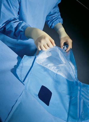 Halyard Drapes GYN/ Urology Drape, Attached Fluid Collection Pouch, Sterile, 10/cs