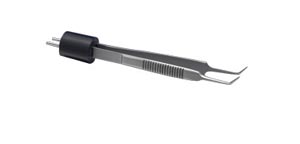 Symmetry Surgical Aaron Disposable Active Electrodes - McPherson 3½", Curved, 5mm tip, Uncoated