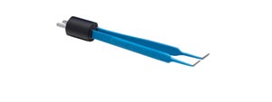 Symmetry Surgical Aaron Disposable Active Electrodes - McPherson 3½", Curved, 5mm Tip, Coated