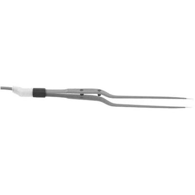 Conmed 8.25 inch Bayonet Hardy Micro Tip Bipolar Forcep Electrode