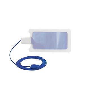 Symmetry Surgical Aaron Electrosurgical Disp Solid Adult Return Electrode, 2.8M Cable Solid