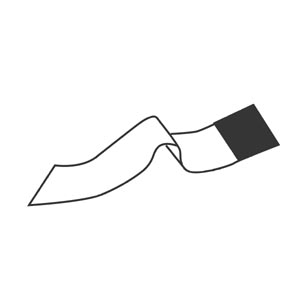 Halyard Soft Circumcision Strap, 11½" x 1½"