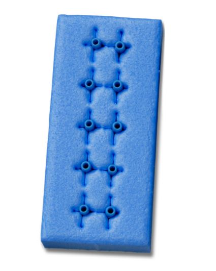 Aspen Surgical Suture Booties, Sterile, 2pr/tray, 1 tray/pch, 5 pch/bx