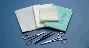 Busse Minor Laceration Tray With Instruments, Sterile