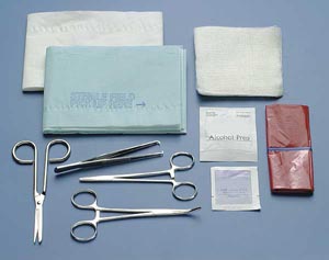 Busse Deluxe Wound Closure Instrument Tray, , Sterile, 20/cs