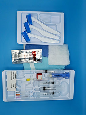 Busse Pain Management Trays, Single-Dose Epidural Tray with 20G, With L/L Tips