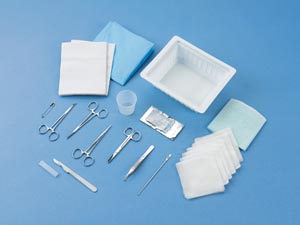Busse Circumcision Tray, Sterile, 10/cs