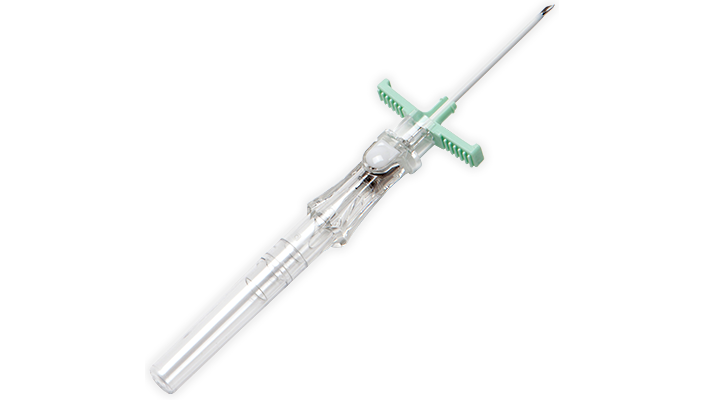BD Introsyte-N Autoguard 18 Gauge x 3.2 cm Safety Shielded Introducers, Green, 10/Case